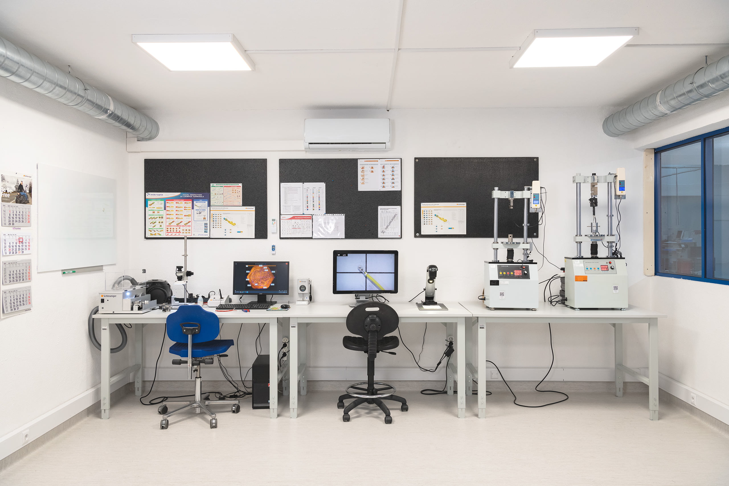 Ensaios de qualidade